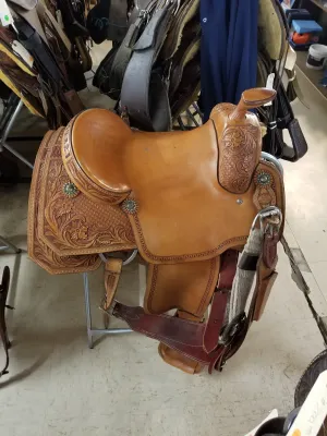 Used Mike's Custom Saddle Roper/Z.B./15 1/2"