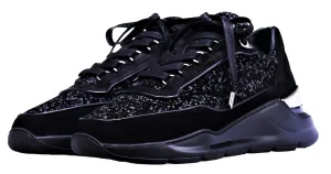 Women's Low-Top HECTOR BLACK GALAXY WAXED SUEDE